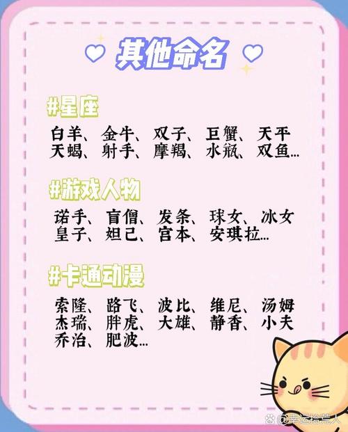 給小貓咪取名的藝術(shù)——探索那些讓人心動的可愛名字