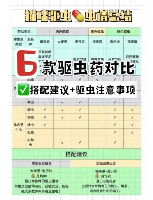 貓咪體內(nèi)驅(qū)蟲藥的正確選擇與使用